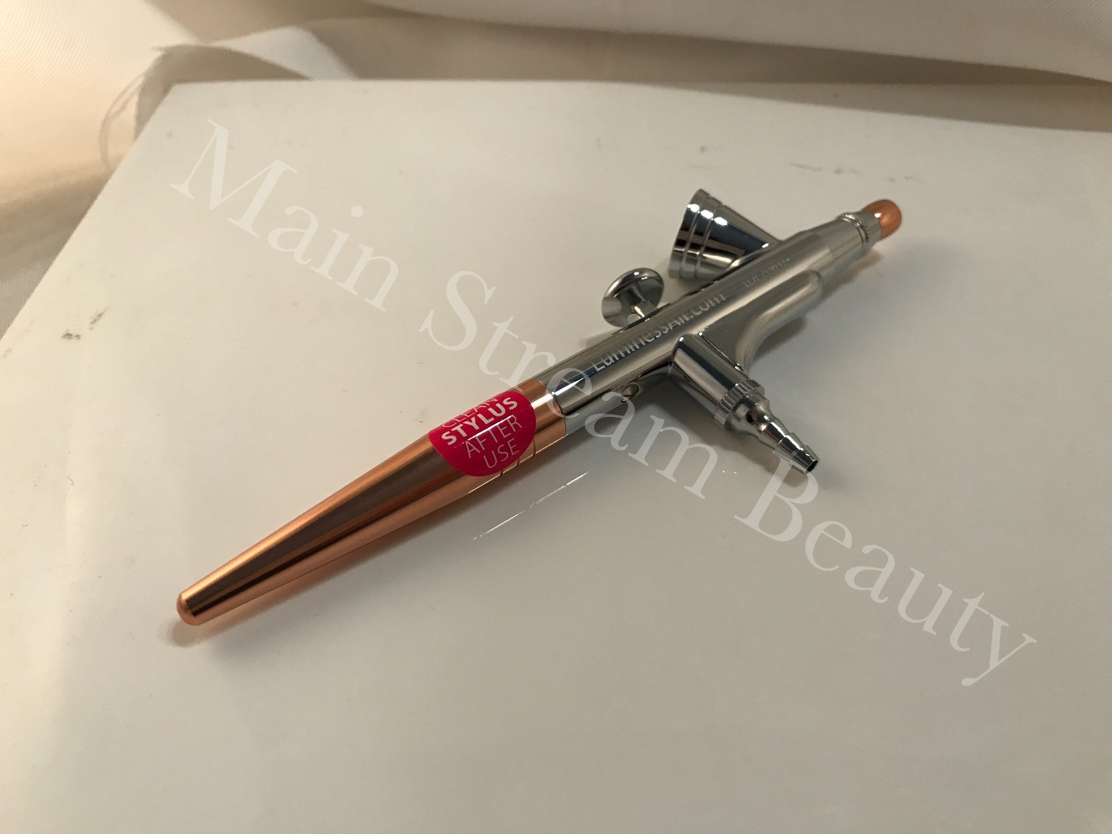 Luminess Air Airbrush Legend Rose Gold System&Pink Tip Stylus 4pc Med. kit 