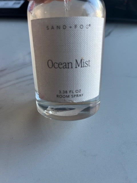 Sand + Fog Ocean Mist Room Spray Office/ Home Refreshing 3.38 oz Brand New