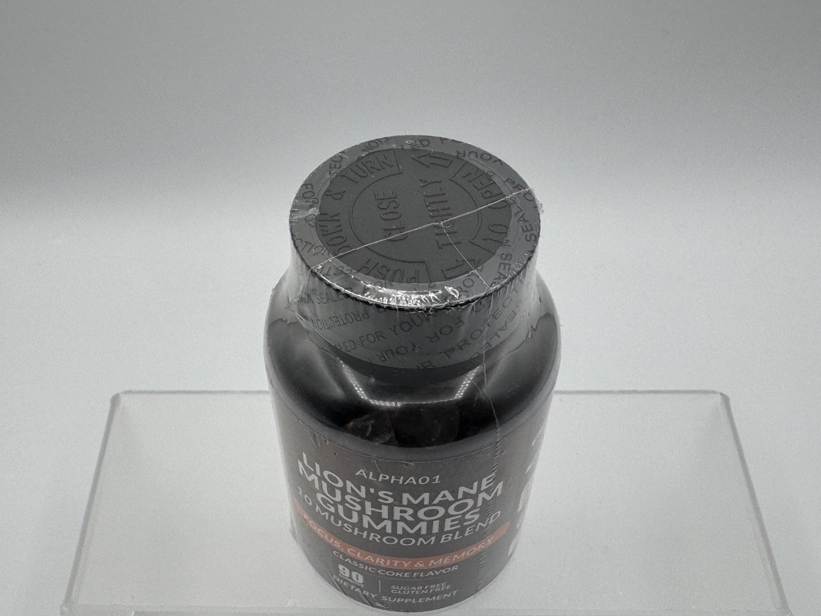 Alpha01 Lion's Mane Mushroom Gummies, 10 Mushroom Blend, 90 caps. New Sealed