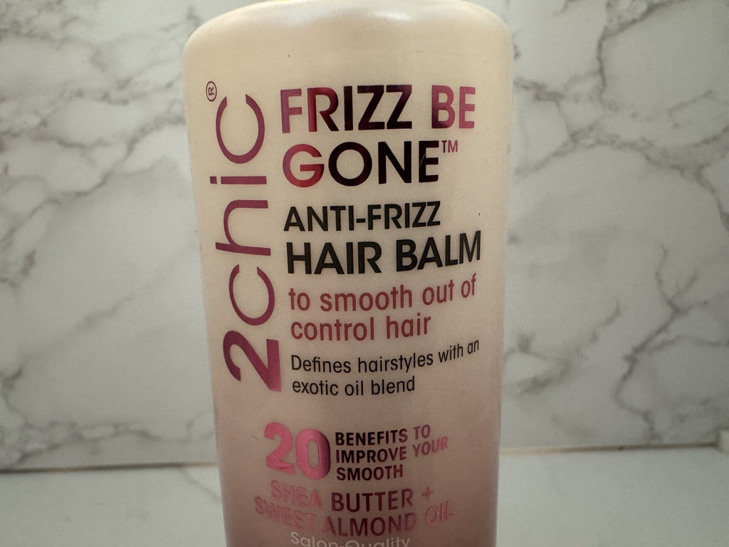 GIOVANNI 2Chic Frizz Be Gone Anti-Frizz Hair Balm, Shea Butter, Sweet Almond Oil