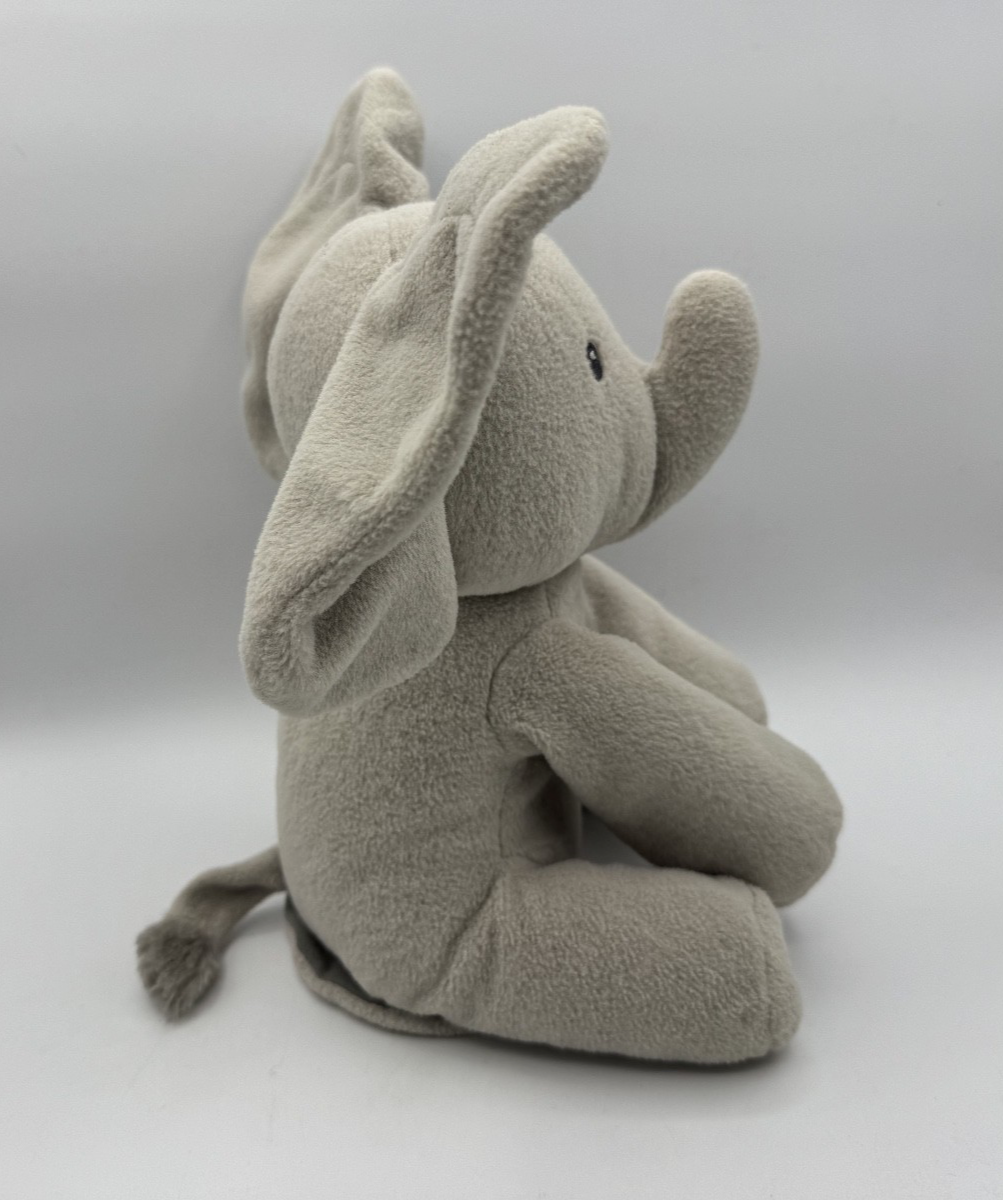 Baby Gund Flappy The Elephant Animated 11" Sing & Play Musical Plush Toy Pre-own