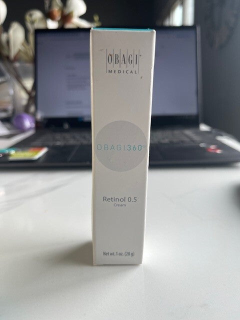 OBAGI Medical Obagi360 Retinol 0.5 Cream 1 oz Smooth Skin Texture SEALED NIB