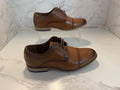 Stacy Adams Boys Brown Leather Cap Toe Oxford Dickinson Dress Shoes Size 3M, Pre