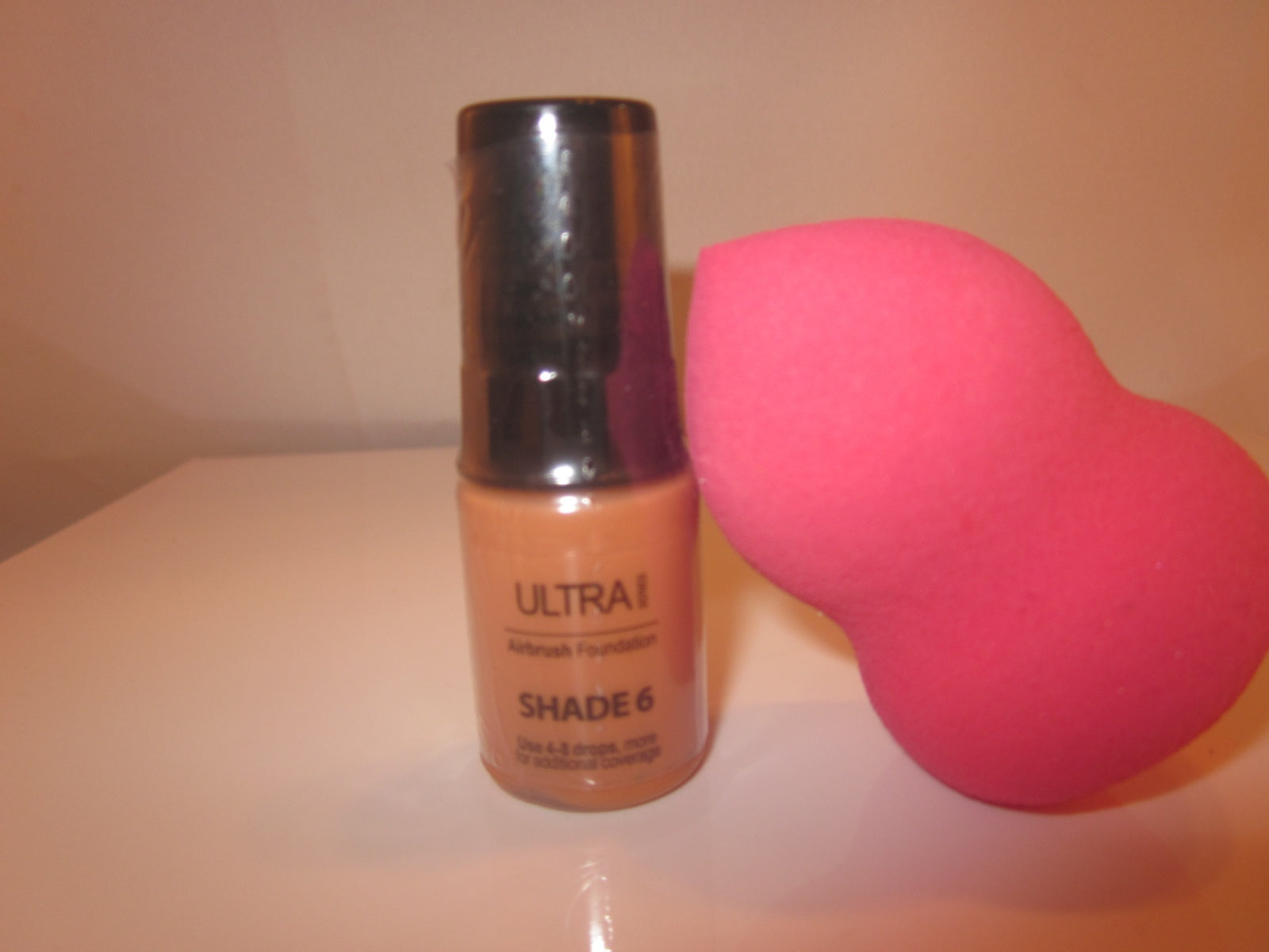 New Luminess Air/Stream Airbrush Makeup Ultra Shade 6 Foundation & Bonus Sponge