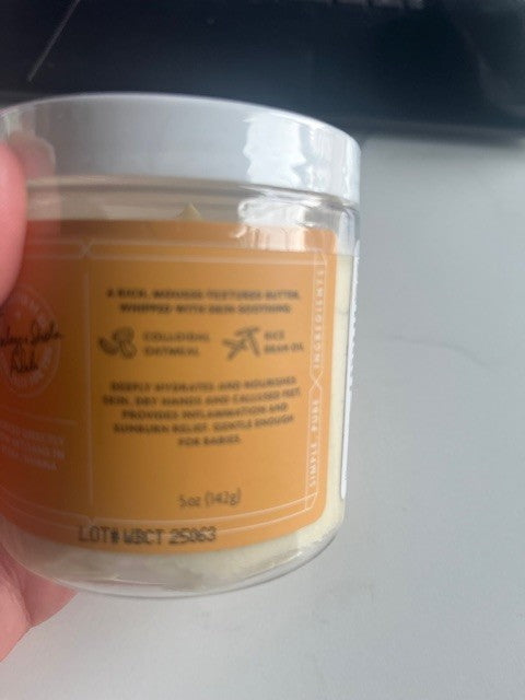 Shea Radiance Whipped Body Butter CITRUS BLOSSOM 5 oz Rich Soothing Balm SEALED