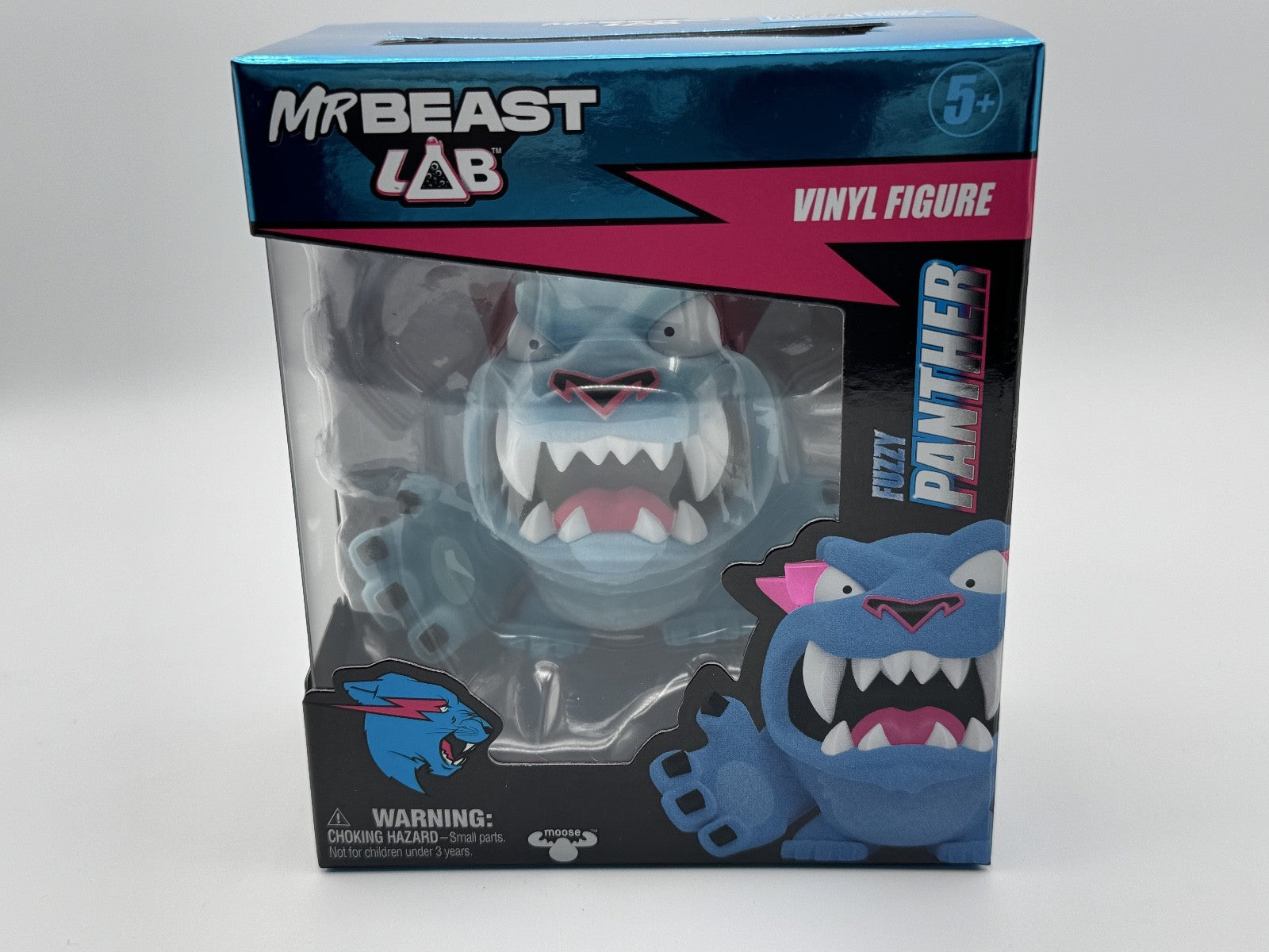 2024 SDCC Exclusive LE3000 Moose Toys MrBeast Lab Fuzzy Panther Vinyl Figure NIB