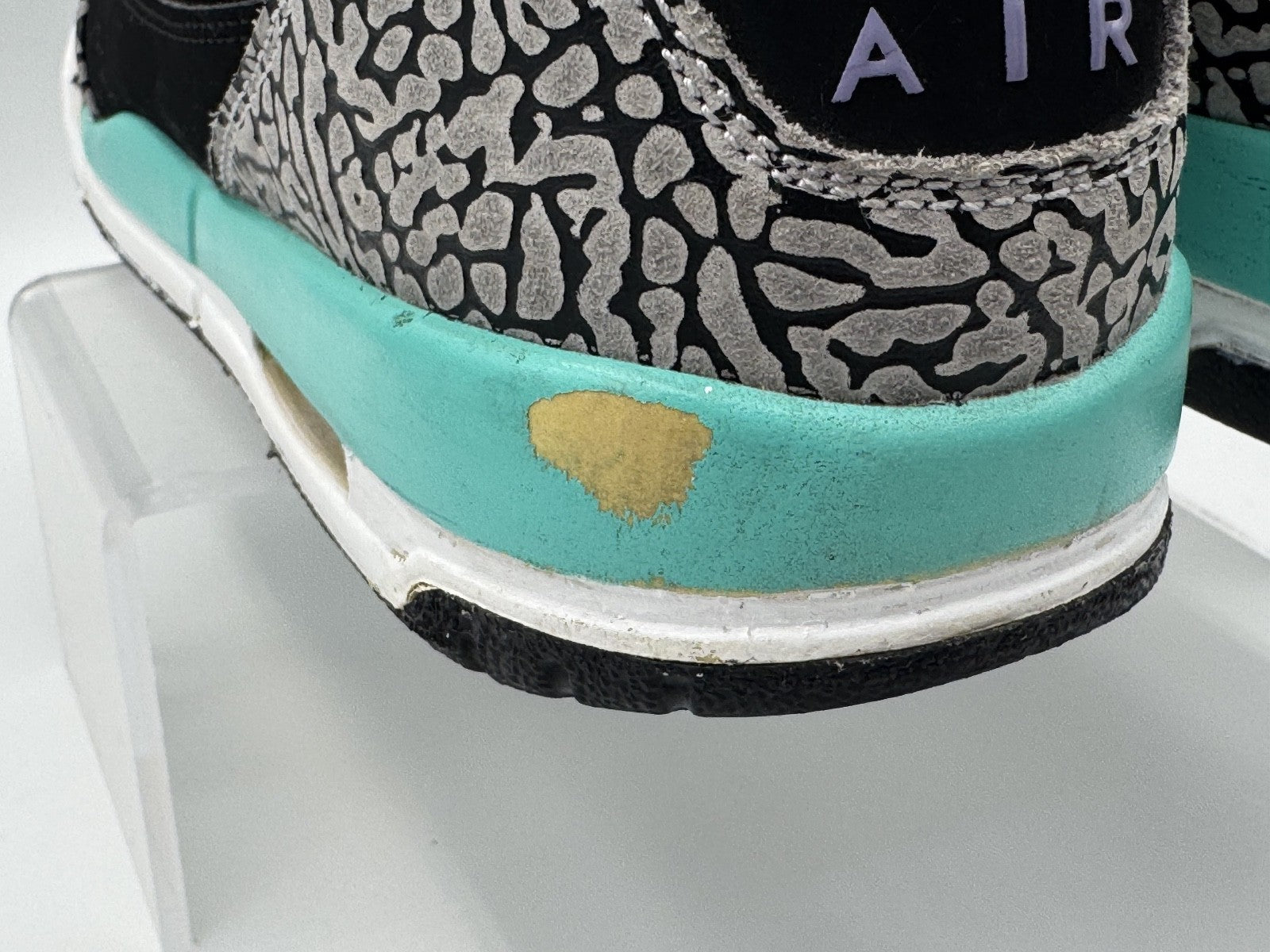 Nike Air Jordan 3 III Retro kids sneakers GG “Black Mint” 2014 Size 5.5 youth