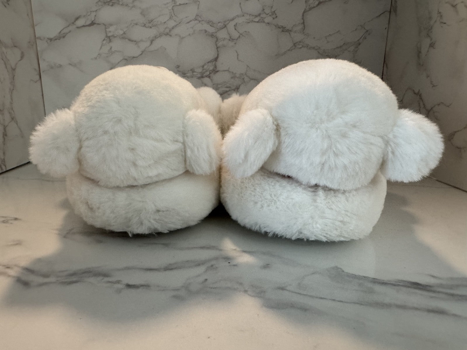 Wondershop Kids Slippers Polar Bear Holiday Christmas Size L (4-5) Soft, Pre-own