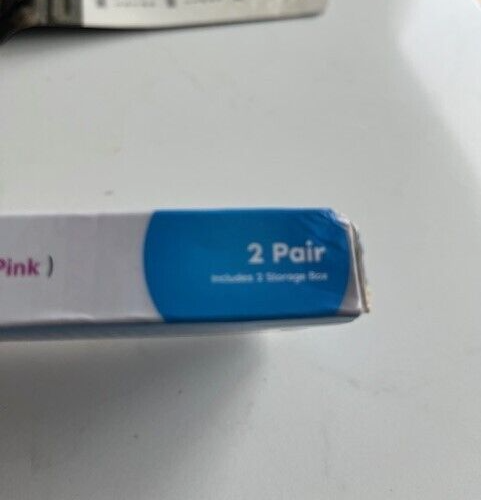 P6 Health Nausea Relief Bracelet For Kids 1 Pair Pink, All Natural W/Storage Box