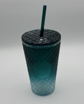 Starbucks 2021 Holiday Green Jeweled  16 Oz Tumbler, Grande, New