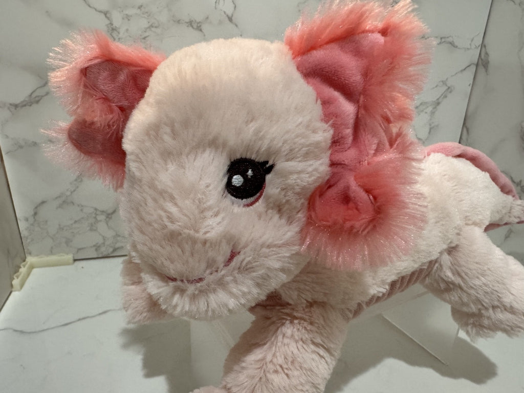 Girl Scout Cookie Rewards Plush Lucy the Axolotl Pink 2024 Own Your Magic