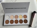 BH Cosmetics Studio Pro Makeup 10 Shade and Define Contour Palette w/Brush New