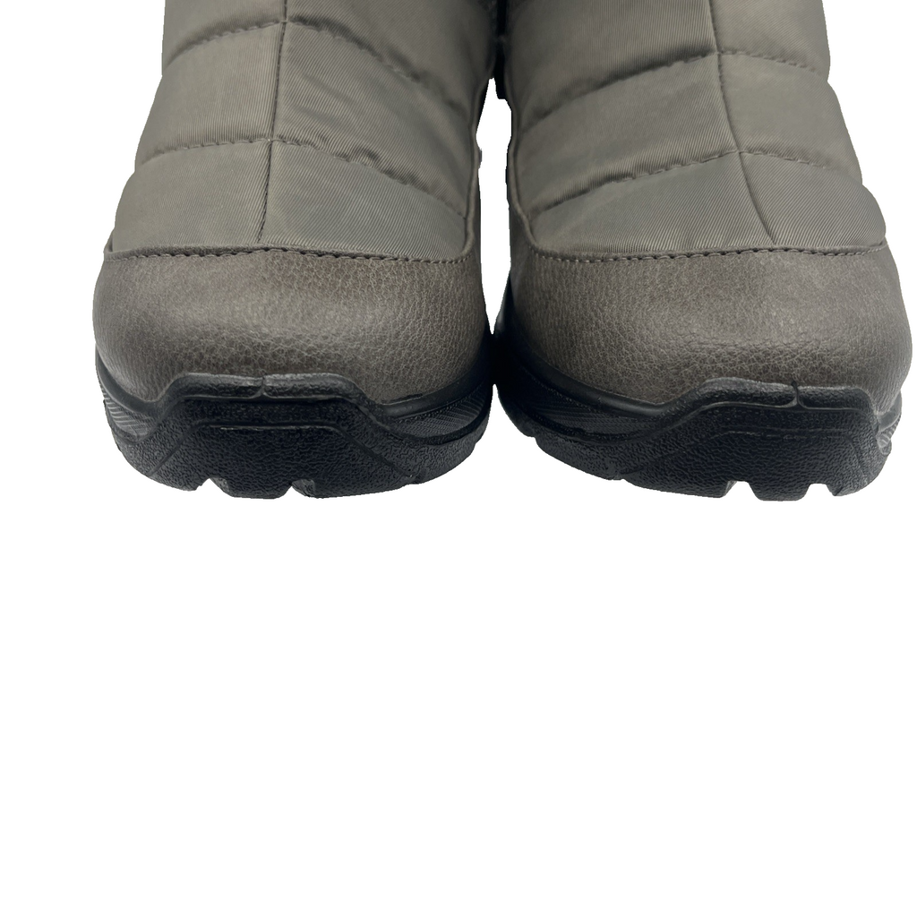 Bella Vita Women's Nylon Aspen Flat Winter Boot, Grey, Waterproof 11 Wide NIB