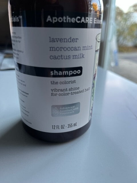 ApotheCARE Essential Lavender Moroccan mint cactus milk 12 fl. oz. Shampoo