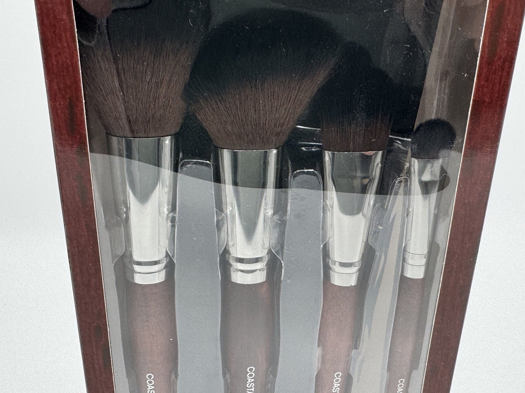 Coastal Scents Everything Brush 4pc Set, Makeup Brushes, Blush, Eye Shadow, NIB