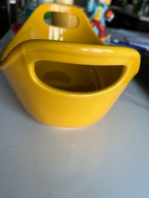 Rachel Ray Casserole Oval 1.25 Qt Golden Yellow Bakeware Stoneware Cassic w/hand