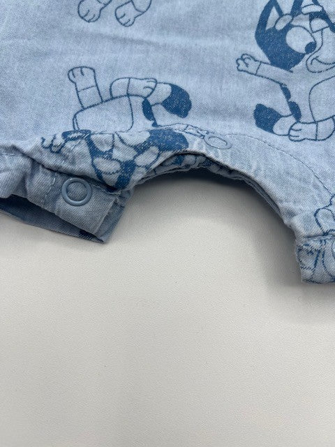 2 pc. -Shorts overall By Disney Bluey Outfit Baby 3 to 6m, Brand New- NWT