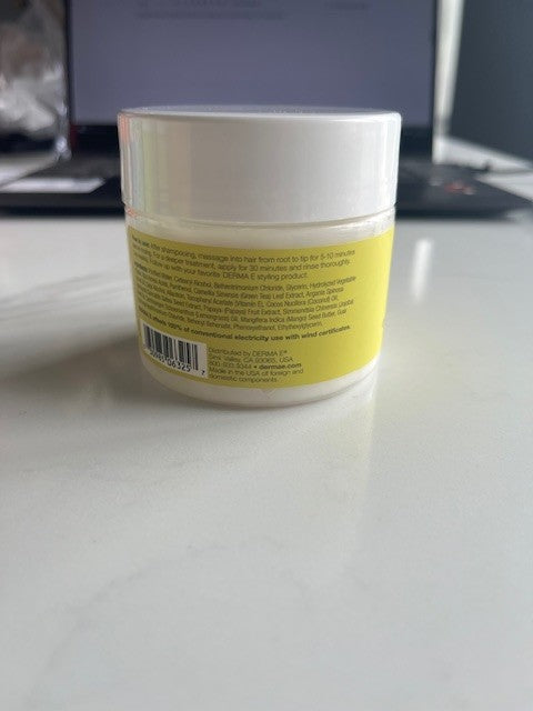 Derma•E Recover & Repair Deep Hair Conditioning Treatment Mask 5 Oz Hair Rescue