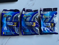 3 pk- Gillette Sensor 3 Simple Disposable Razor Blades Shavers, 24 total blades