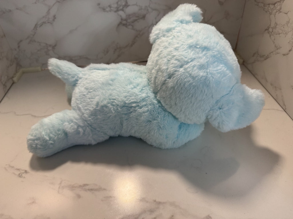 Yangzhou Step Toys & Gifts Plush Blue Dog 13" Lights Up, Confirmed Working