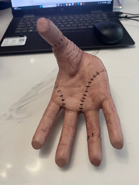 Thing Hand Wednesday Addams Family Fake Cosplay Hand Scary Props Decorations