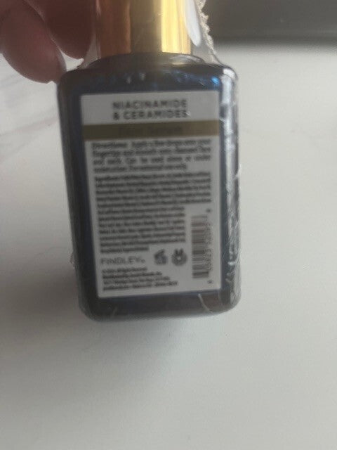 Findley Niacinamide & Ceramides Barrier Protection Face Serum Minimize Lines NEW