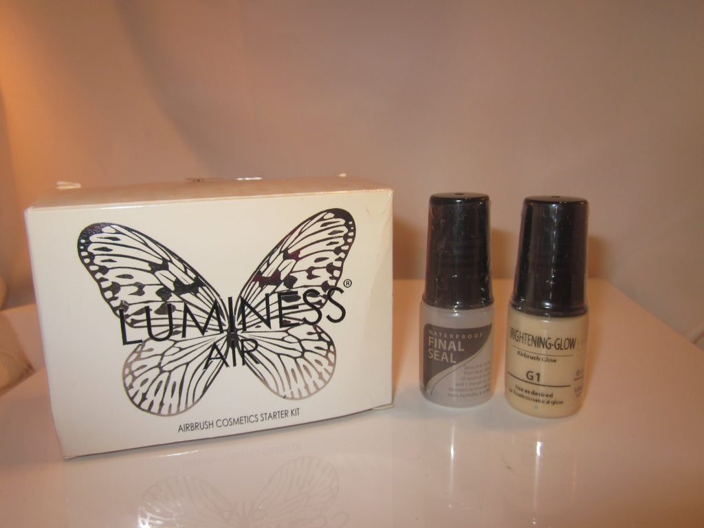 New Luminess Air Airbrush Makeup Final Seal WaterProof & G1 Glow Free Ship