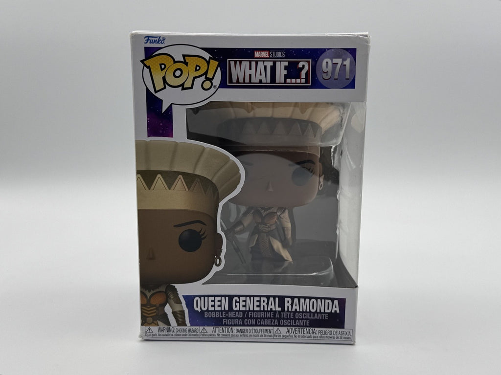 Funko Pop Marvel What If...? Queen General Ramonda, Black Panther #971 NIB