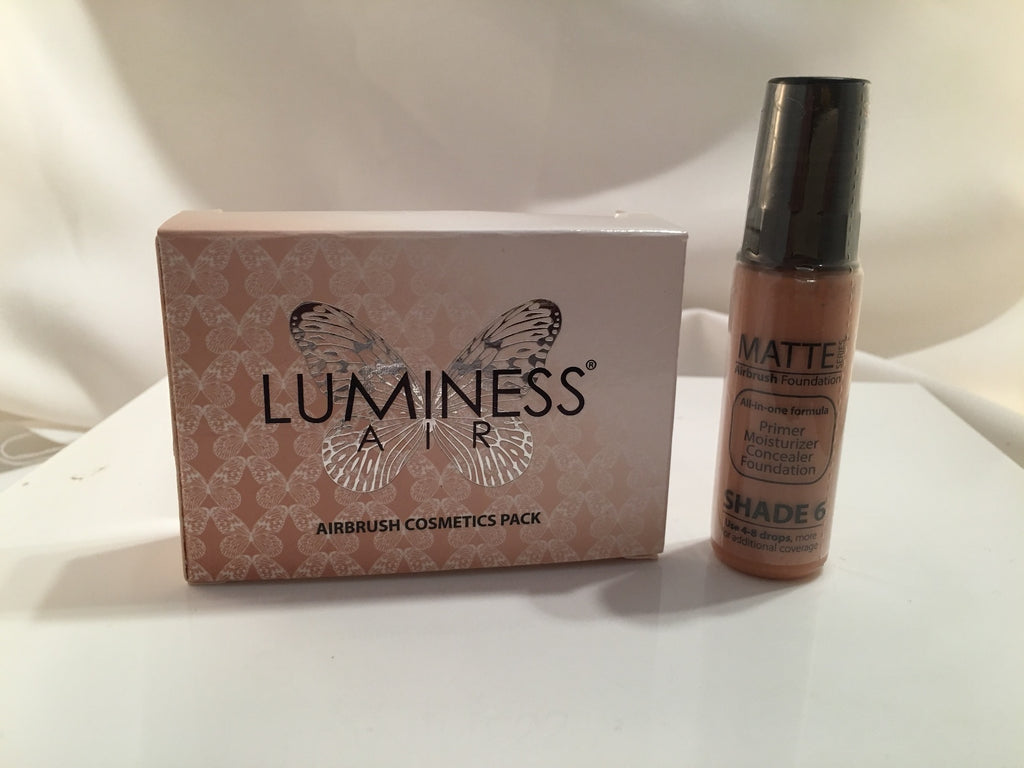 New Luminess Air/Stream Airbrush Makeup Shade 6 Matte Foundation .55oz Free Ship