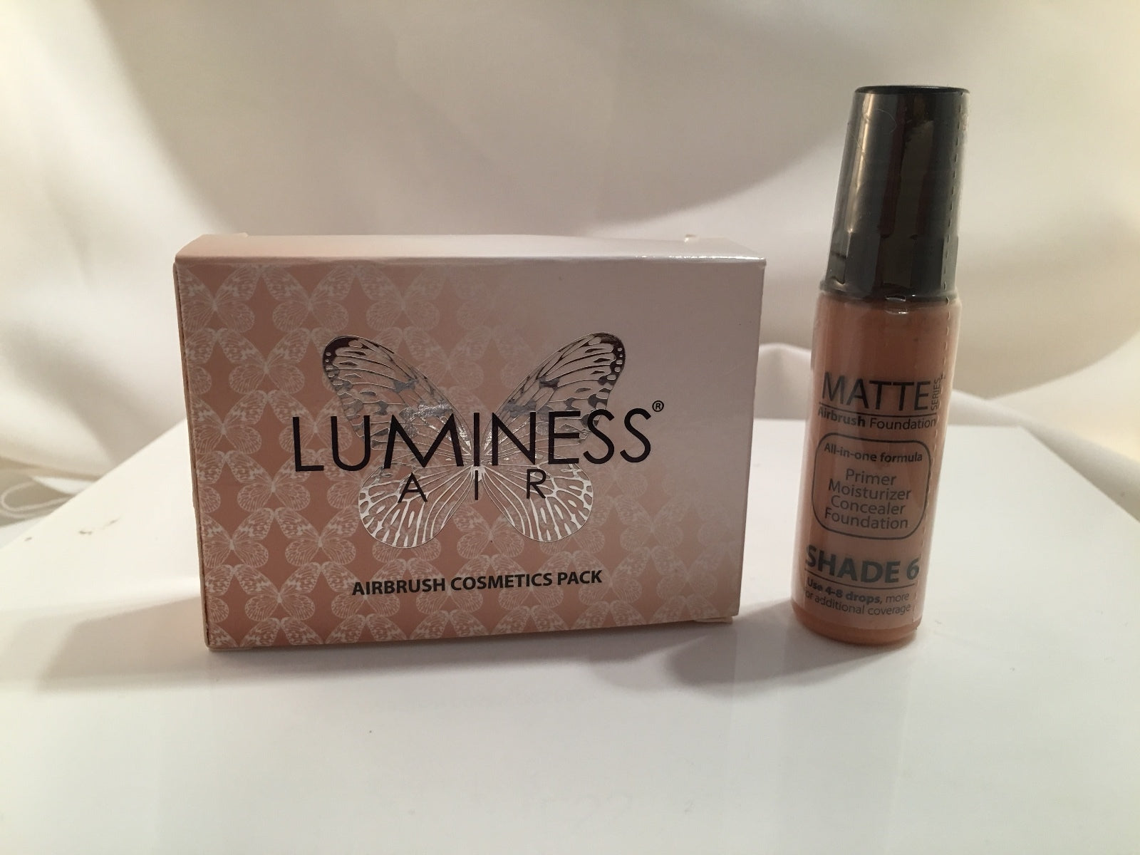 New Luminess Air/Stream Airbrush Makeup Shade 6 Matte Foundation .55oz Free Ship