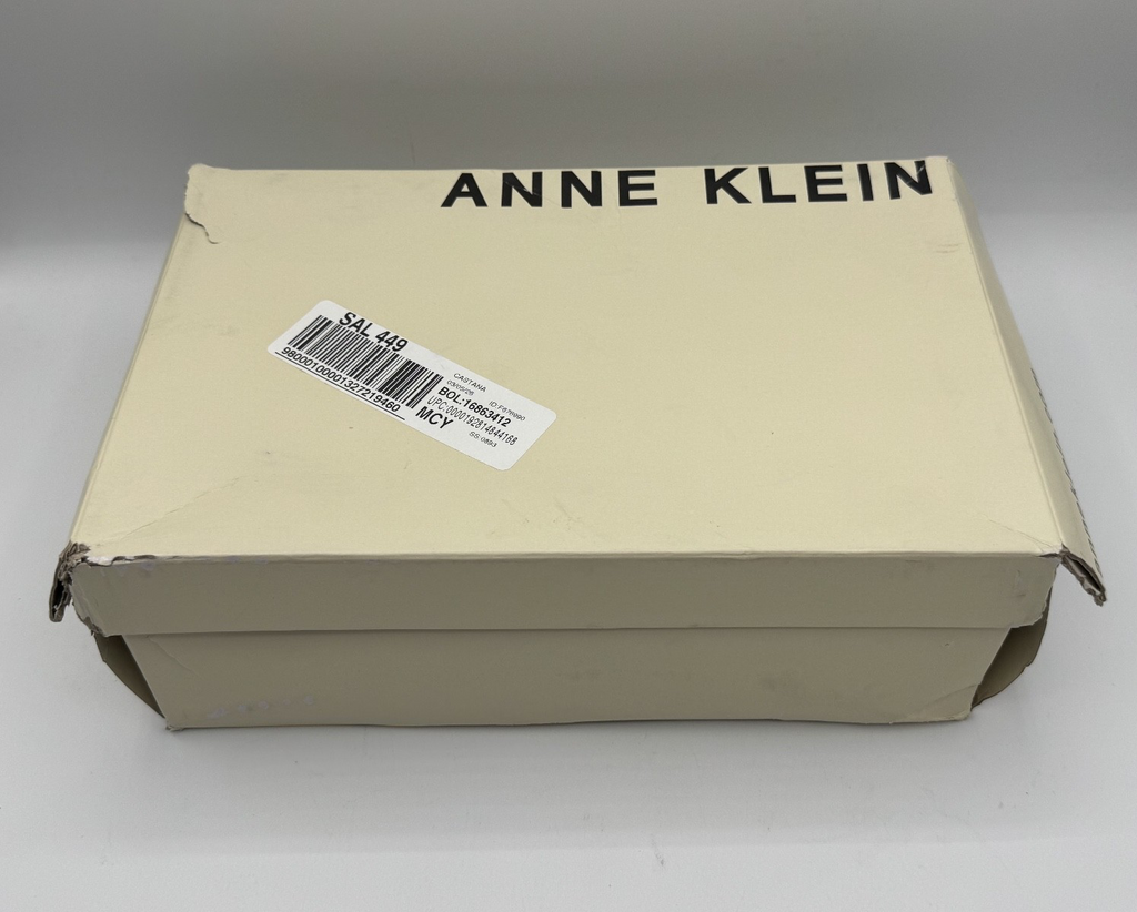 Anne Klein Women's Castana Block Heel Pumps Black 5 1/2M, NEW