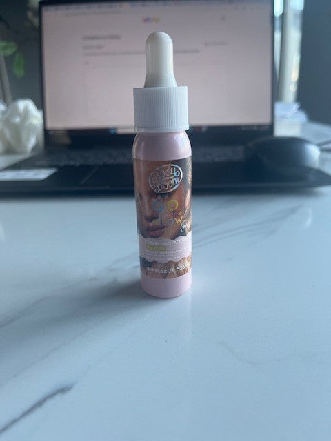 BodyBoom Go With The Flow Correcting Face Serum AHA Acid Skin Texture Treatment