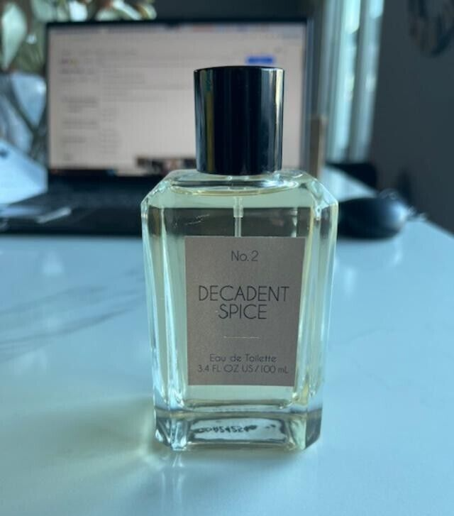 Tru Fragrance No.2 Decadent Spice Eau De Toilette Spray, Unisex, Men 3.4oz NEW