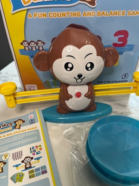 Cool Toys "Monkey Balance" A Fun Counting & Balance Game Complete Set Pre-owned