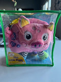 Jiggle & Discover This Little Piggy Story Time Rhyming & Music Plush Book Sounds