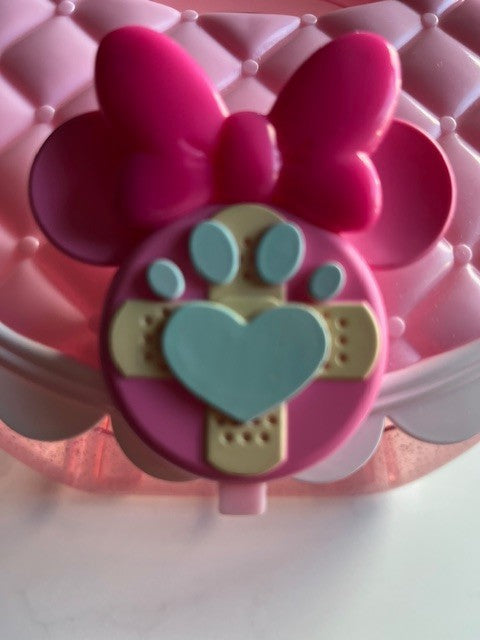 Disney Minnie Mouse With Minnie Ears Girls Plastic Toy Pretend Purse PRE-OWNED