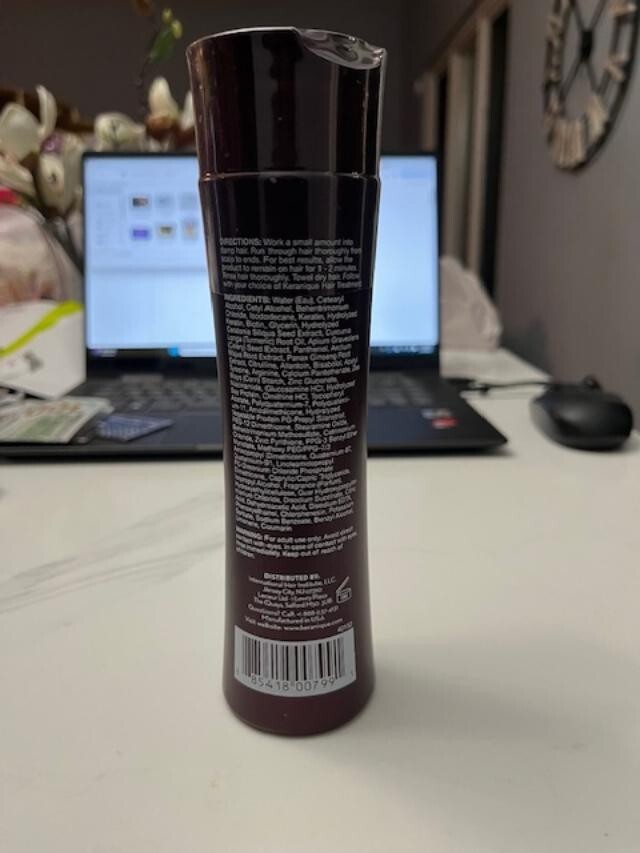 Keranique REPLENISHING KERATIN~DAMAGE CONTROL CONDITIONER 8fl oz Sealed! No Dyes