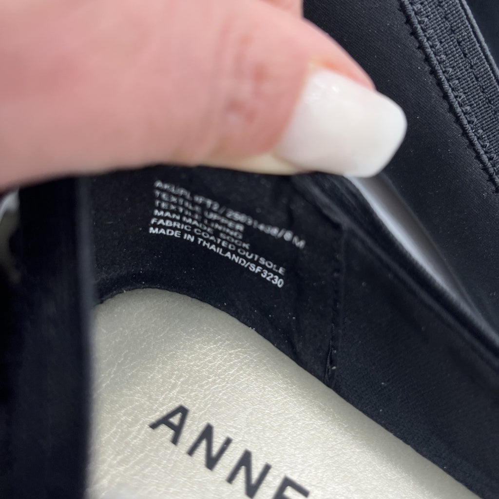 Anne Klein Signature AKUPLIFT 2 iflex Women Shoes Sz 8M Ballet black Slip on NIB