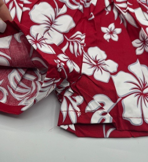 Aloha Republic Toddler Boy Tropical 2 pc. Shirt Short Set Red Floral Size 1T NWT