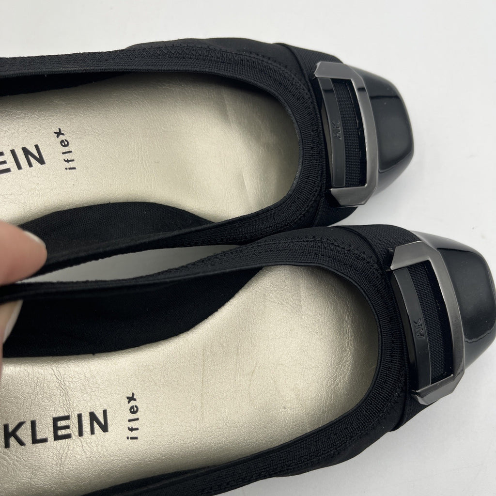 Anne Klein Signature AKUPLIFT 2 iflex Women Shoes Sz 8M Ballet black Slip on NIB
