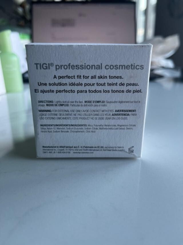 TIGI Translucent Professional High Definition Setting Powder .58oz All Skin NIB