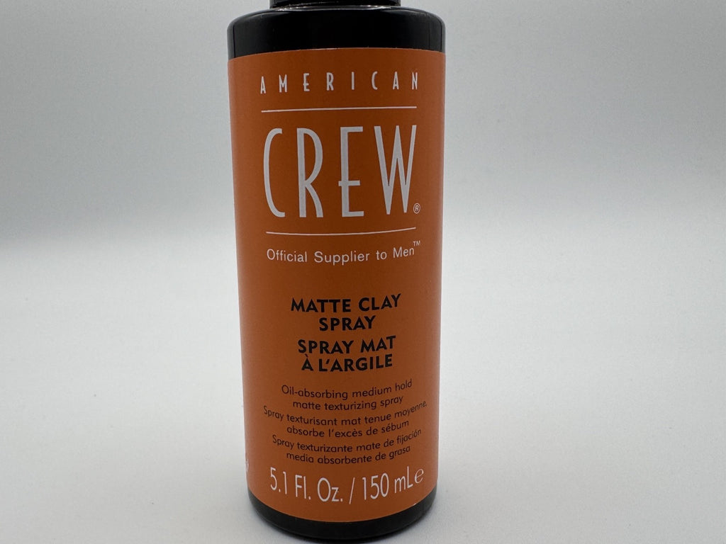 American Crew Men's Matte Clay Spray 5.1 Fl Oz, Oil Absorbing Texturizer NEW