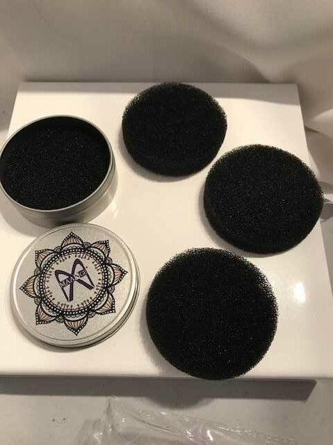 Dry/Wet Brush Cleaner Makeup Brush Cleaner, Color Switch Aluminum tin w/4 refill