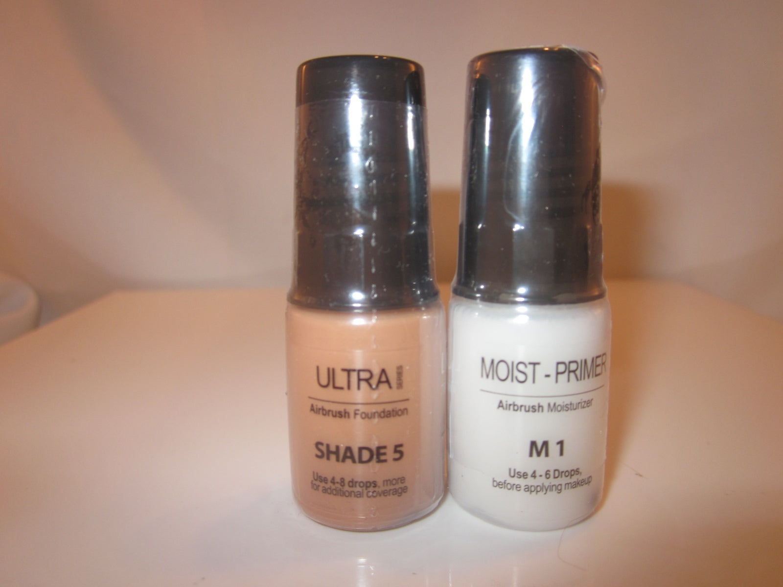 Luminess Air/Stream Airbrush Makeup Ultra Shade 5 Foundation & M1 Primer .25oz