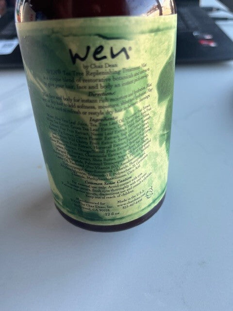 Chaz Dean Wen Tea Tree Replenishing Treatment mist-12 fl oz w/pump New Sealed