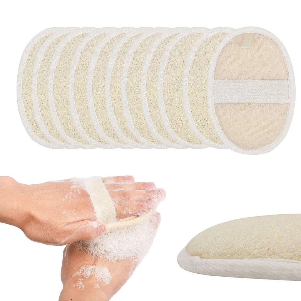 ONE Beauty 360 Dual Textured Loofah Buff Exfoliates Cleanses & Massages Skin