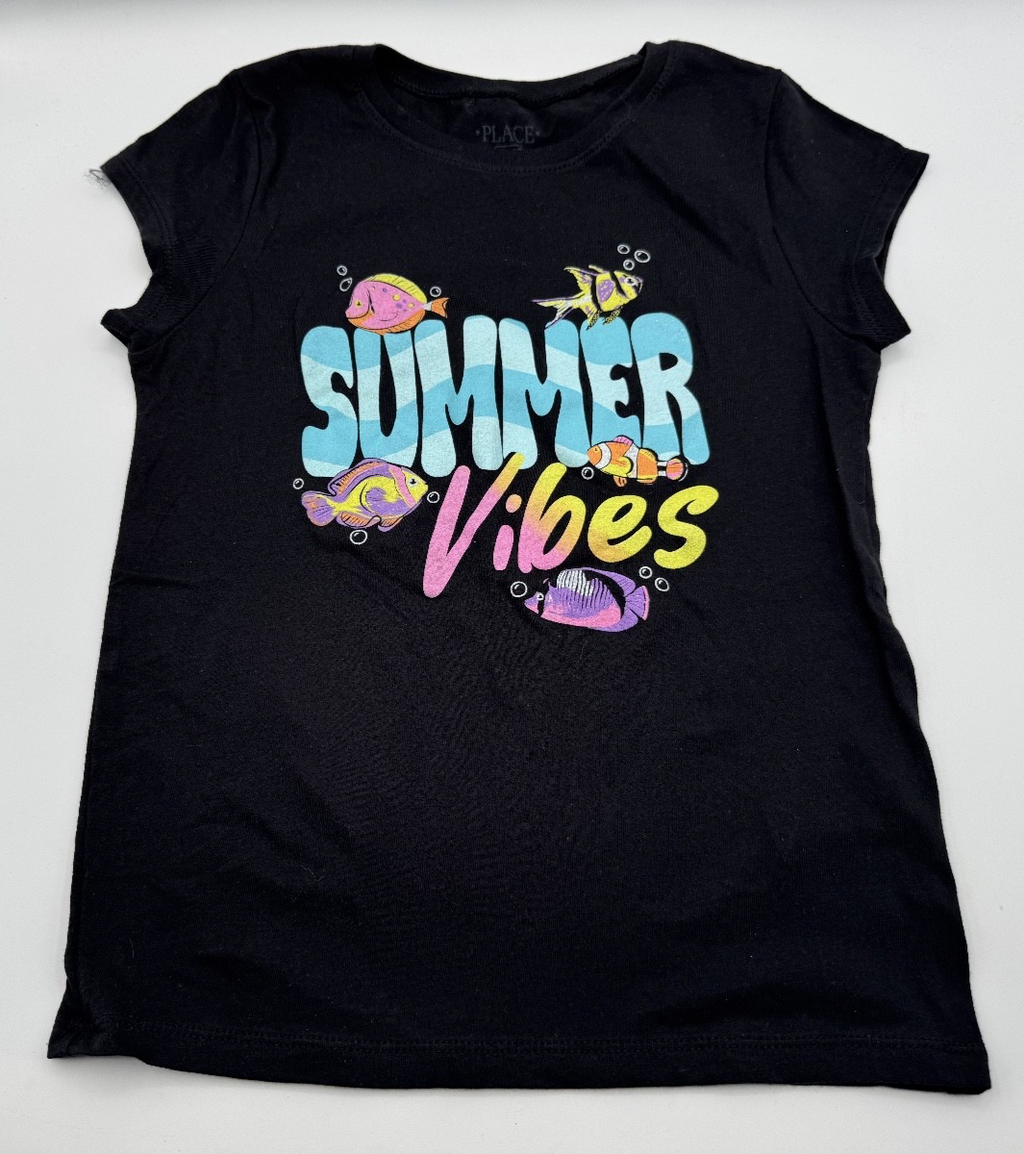 5 Children's Place, Cat & Jack, Carter's Kids, Gap Summer Girls Shirts Size 5-8