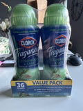 Clorox Fraganzia In Wash Scent Boost Crystals CEDARWOOD & SAGE Scent 36oz 2 Pack