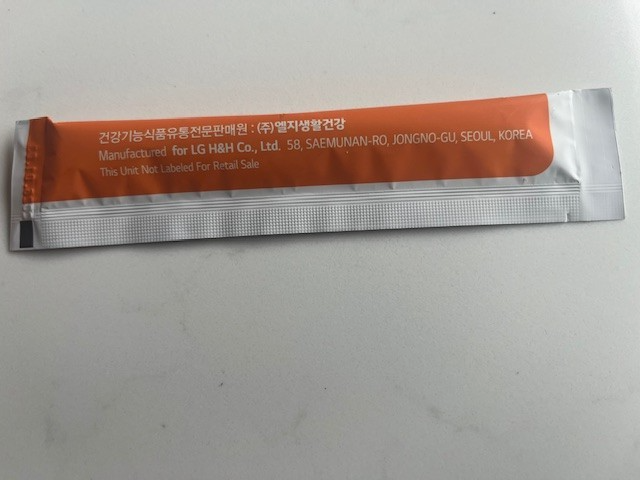 LG H&H RE:TUNE DIET CUT JELLY SUPPLEMENT  14 PACKS  Manage Diet Weight 03/2026