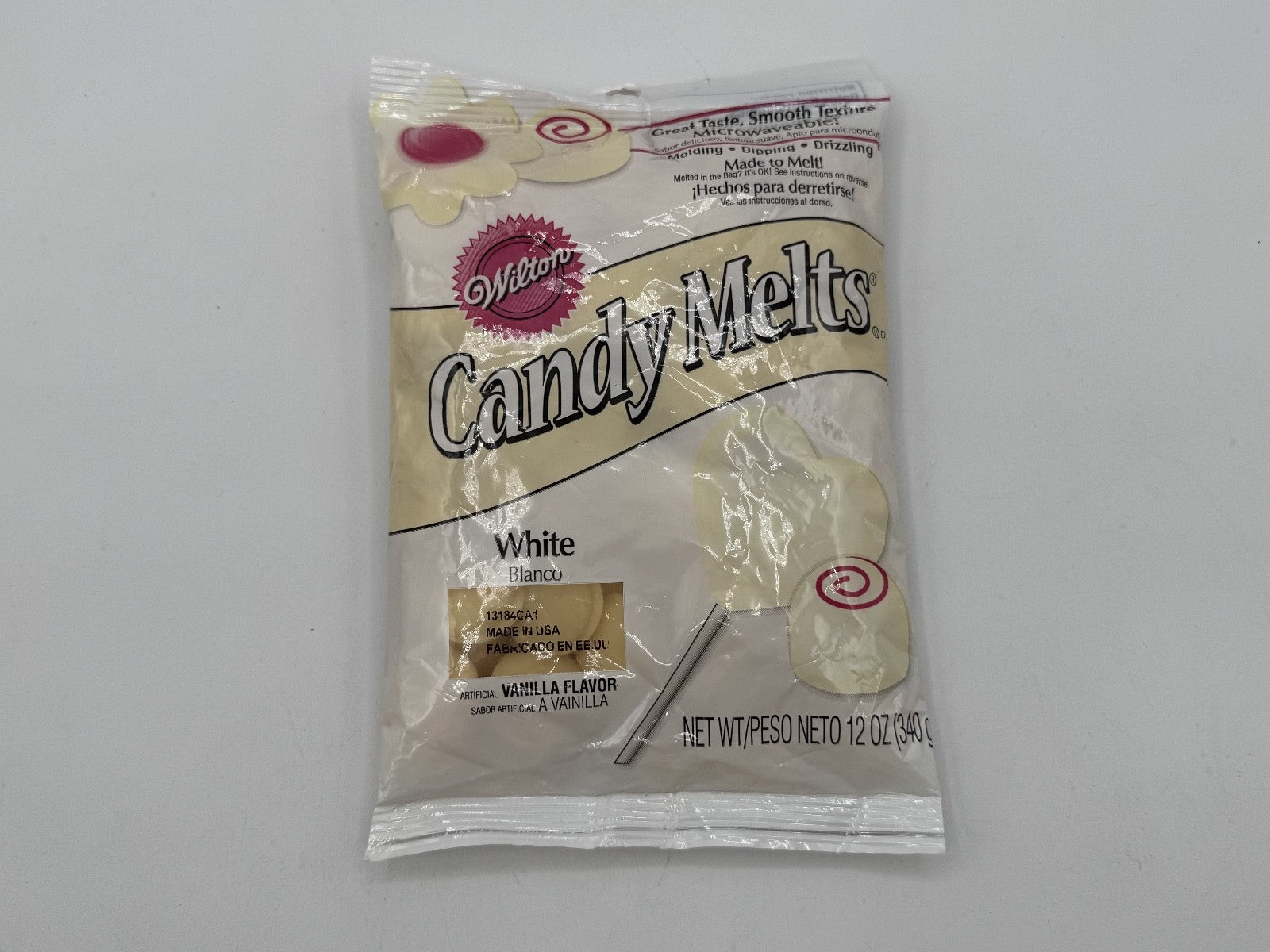 3 pk. Wilton Candy Melts - White - 12 oz Bag ea. Holiday Christmas Melt, NEW